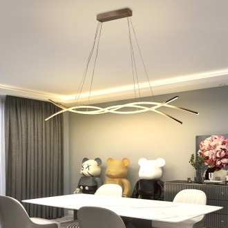 NEDES - LED závěsné svítidlo s dálkovým ovladačem 80W - J4368/G
