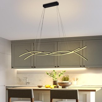 NEDES - LED závěsné svítidlo s dálkovým ovladačem 80W - J4368/B