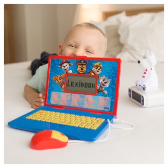 Česko-anglický vzdělávací notebook Tlapková patrola