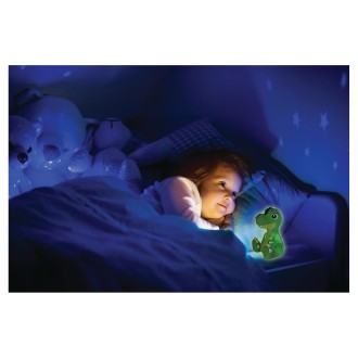 Designové noční světlo LED 3D Dinosaurus 13 cm