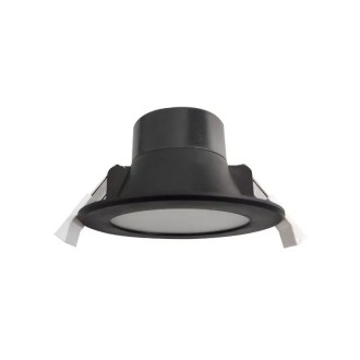 NEDES - LED svítidlo 7W / IP44 / DR01 / SMD / 4000K / BK - LDL153/B