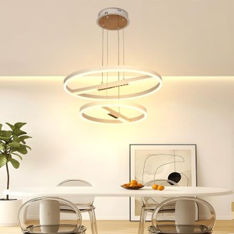 NEDES - LED závěsné svítidlo s dálkovým ovladačem 100W - J7309/W