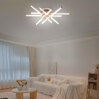 NEDES - LED stropní svítidlo s dálkovým ovladačem 90W - J7312/W