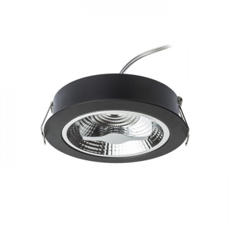 Rendl - KELLY LED DIMM zápustná černá 230V LED 15W 45° 3000K Barevná teplota (К): 3000, Barva: Černá