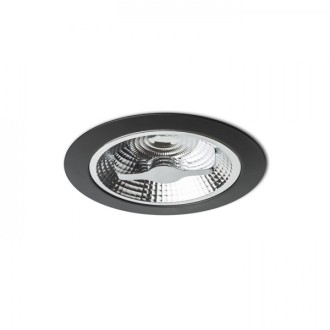 Rendl - KELLY LED DIMM zápustná černá 230V LED 15W 45° 3000K Barevná teplota (К): 3000, Barva: Černá