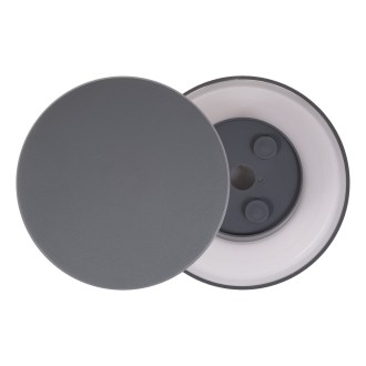 T-led - LED nástěnné svítidlo EKLIPSO G šedé Barva krytu: Šedá, Varianta: 18W, Napětí (V): 230 V