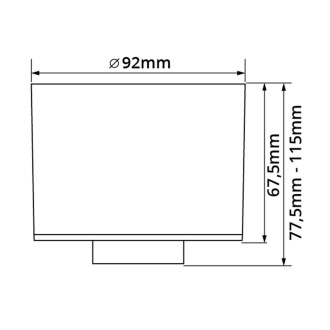 T-led - CCT LED svítidlo ALIMO 6W bílé Barva krytu: Bílá, Varianta: CCT LED svítidlo ALIMO 6W bílé