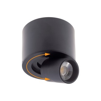 T-led - CCT LED svítidlo ALIMO 6W černé Barva krytu: Černá, Varianta: CCT LED svítidlo ALIMO 6W černé
