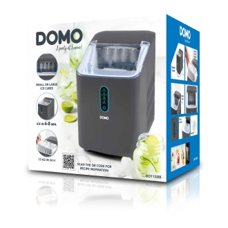 Výrobník ledu - šedý, kompresorový - DOMO DO1132IB
