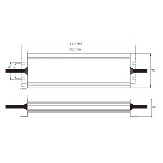 T-led - LED zdroj 12V 250W SLIM-12V-250W Varianta: LED zdroj 12V 250W SLIM-12V-250W