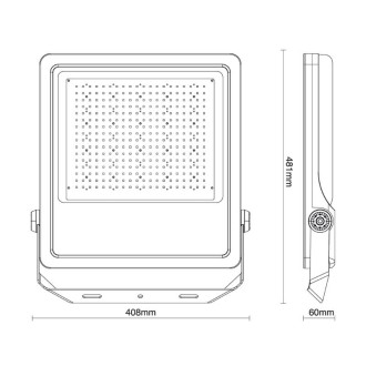 NEDES - Venkovní LED reflektor PROFI Plus 300W / 5000K - LF4028S