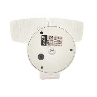 NEDES - Venkovní bílý LED reflektor s PIR senzorem 24W / 3000K / 4000K / 6000K - LFX125