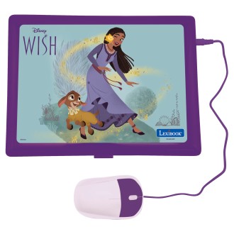 Dvojjazyčný FR-EN vzdělávací notebook Disney Přání