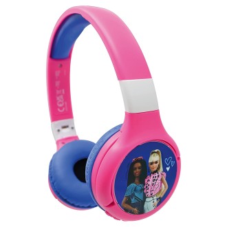 Skládací bezdrátová sluchátka Barbie
