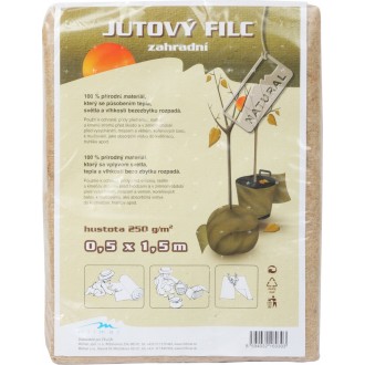 Jutový filc - 0,5 x 1,5 m