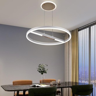 NEDES - LED závěsné svítidlo s dálkovým ovladačem 75W - J7307/W