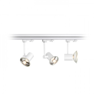 Rendl - FAX pro tříokr. lištu černá 230V LED GU10 12W Barva: Černá