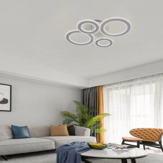 NEDES - LED stropní svítidlo s dálkovým ovladačem 100W - J3346/W