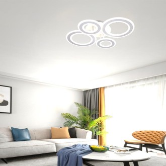 NEDES - LED stropní svítidlo s dálkovým ovladačem 100W - J3346/W