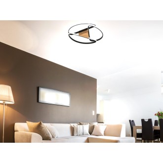 NEDES - LED stropní svítidlo s dálkovým ovladačem 75W - TA1311/BW