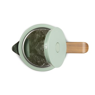 Rychlovarná konvice - nerez, zelená WOOD YOU - DOMO DO9282WK