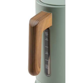 Rychlovarná konvice - nerez, zelená WOOD YOU - DOMO DO9282WK