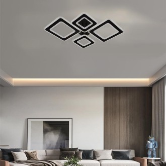 NEDES - LED stropní svítidlo s dálkovým ovladačem 95W - J3349/B