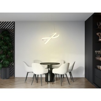 NEDES - LED závěsné svítidlo s dálkovým ovladačem 70W - J4303/W