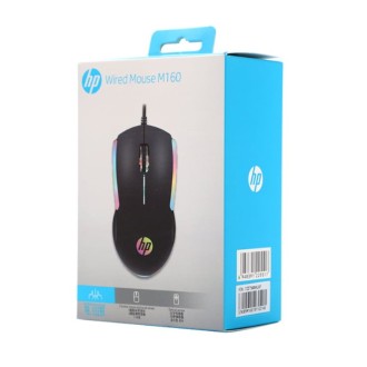 High Quality HP M160 Herní myš, RGB - černá