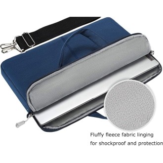 DeTech Brašna pro notebook Future Bag LP-19, 15.6", modrá