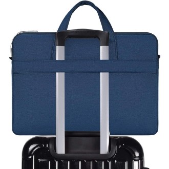 DeTech Brašna pro notebook Future Bag LP-19, 15.6", modrá