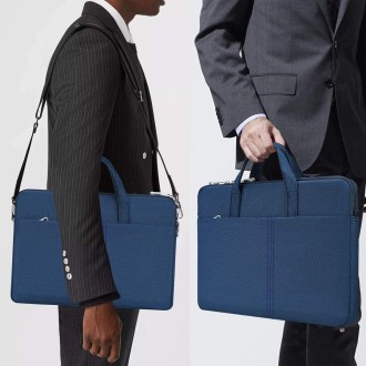 DeTech Brašna pro notebook Future Bag LP-19, 15.6", modrá