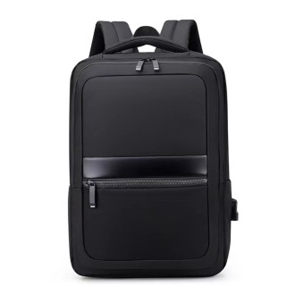 DeTech Batoh na notebook BP-13, 15.6", Černá