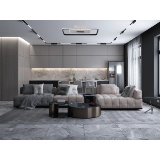 NEDES - LED stropní svítidlo s dálkovým ovladačem 75W - TA1331/WB