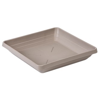 Miska čtyřhranná Lotos - taupe 60x60