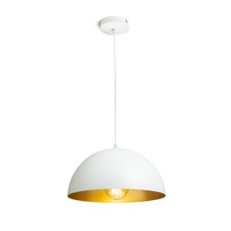 Rendl - GLADYS 30 závěsná černá/bílá 230V LED E27 15W