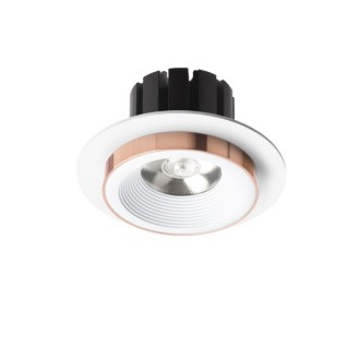 Rendl - SHARM R I zápustná bílá měď 230V LED 10W 24° 3000K Barva: Černá