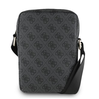 Guess PU 4G Triangle Logo Taška 8" Černá