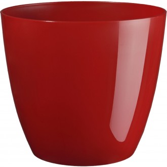 Obal Ella - lesklá červená (vánoční řada) 15 cm