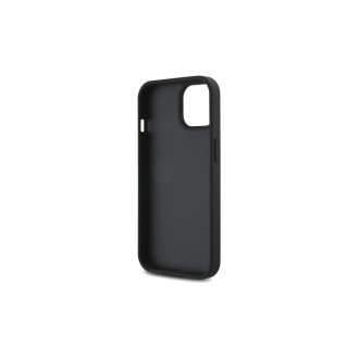 Karl Lagerfeld PU Quilted Pattern Zadní Kryt pro iPhone 15 Černá
