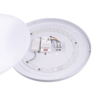 T-led - LED svítidlo ZONDO ST18W s pohybovým čidlem Varianta: Teplá bílá