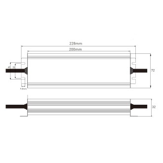 T-led - LED zdroj 24V 250W SLIM-24V-250W Varianta: LED zdroj 24V 250W SLIM-24V-250W