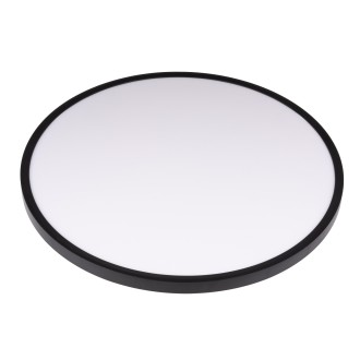 T-led - LED panel PANKA 50W CCT černé kulaté stropní Varianta: LED panel PANKA 50W CCT černé kulaté stropní