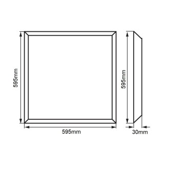 T-led - CCT LED panel 5Y6060 40W 60x60cm záruka 5 let Varianta: CCT LED panel 5Y6060 40W 60x60cm záruka 5 let