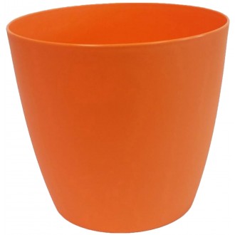 Obal Ella - matná oranžová 15 cm