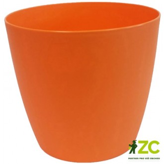 Obal Ella - matná oranžová 25 cm