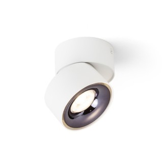 Rendl - ALBANO přisazená černá/zlatá 230V LED 5W 3000K Barevná teplota (К): 3000 K, Barva / Materiál: černý chrom