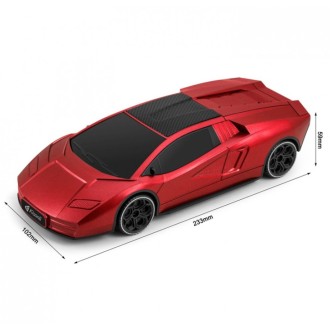 Reproduktor Kisonli B6, Bluetooth, USB, SD, FM – žlutá