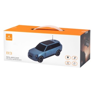 Reproduktor Kisonli B3, Bluetooth, Solární, USB, SD, FM – zlatá