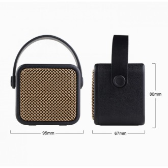 Reproduktor Kisonli S1, Bluetooth, USB, SD, FM, AUX – bílá